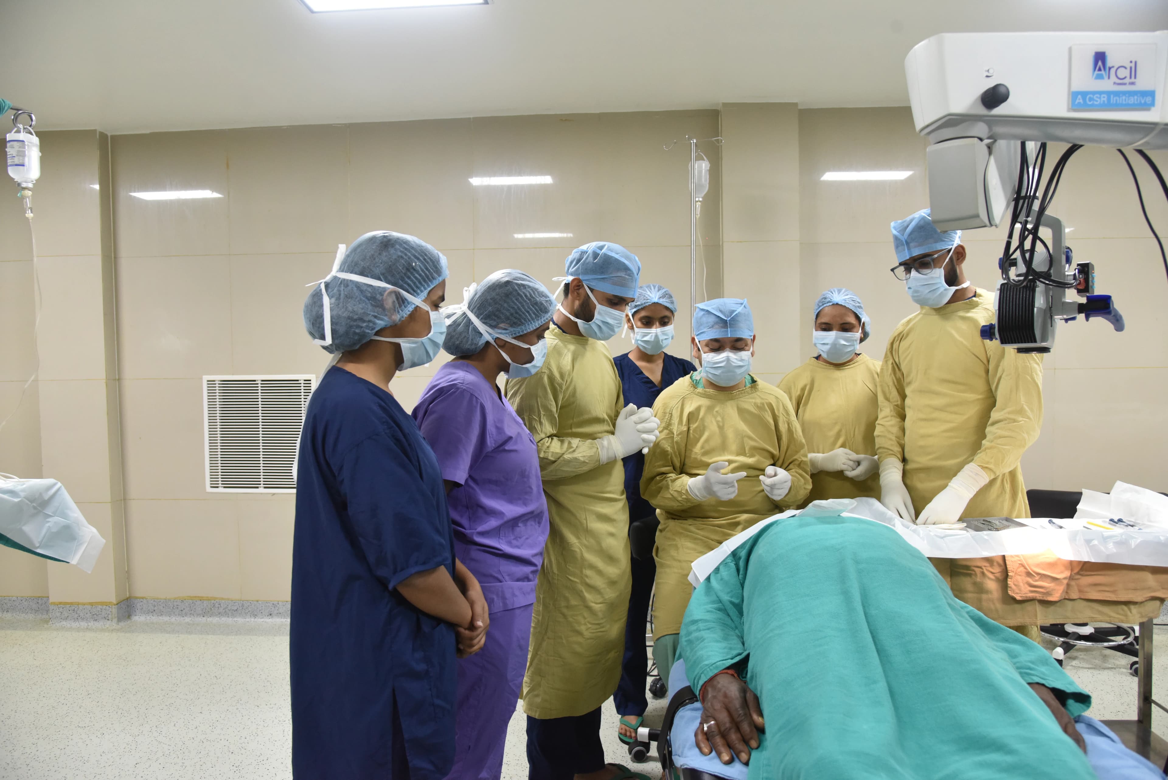 The CoE is a training & research hub offering advanced training and research papers shaping rural eye care