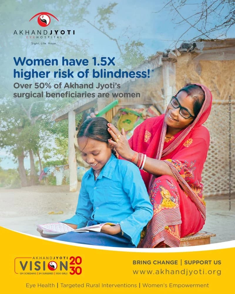 Imagine restoring sight — and confidence — with a single act of generosity.