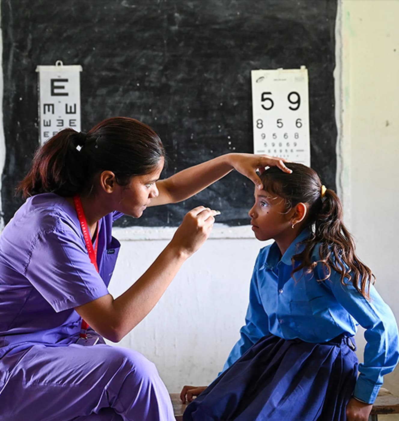 Paediatric eye screening