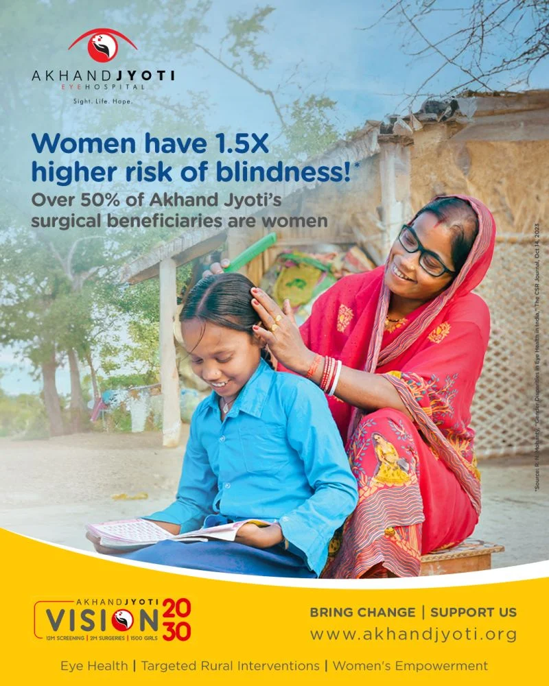 Imagine restoring sight — and confidence — with a single act of generosity.