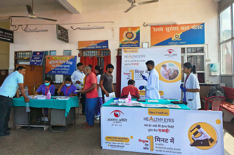 When Ai-driven Eye Care Meets The Movement Of Millions | World Sight Day 2025 AI driven screening at Railway Stations