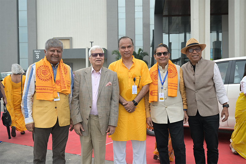 Rlj Akhand Jyoti Eye Hospital Community Centre: Reimagining Eye Care For Every Village In Biha Mritunjay Tiwary, Dr Ajit Kumar Poddar, Prof Dr Rajvardhan Azad, Mr Ravi Kant at Bhumi Pujan